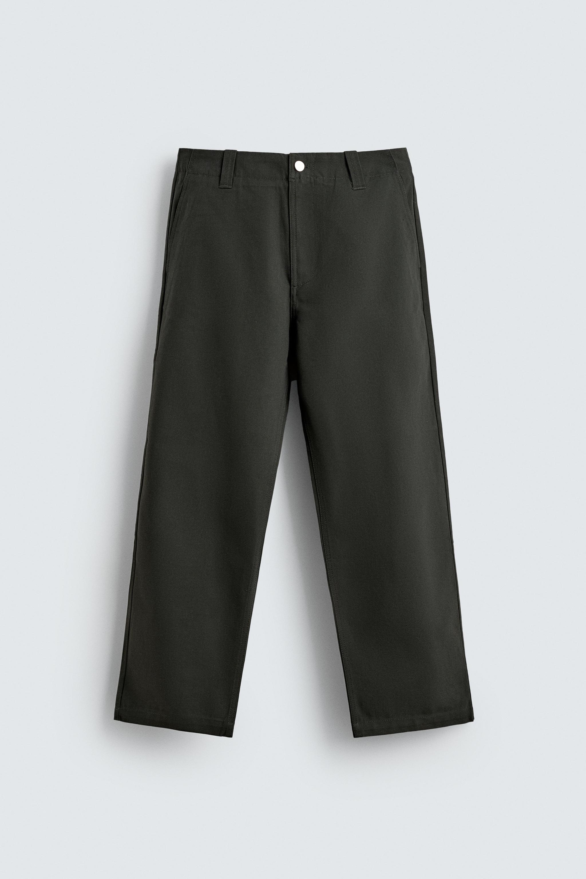 CANVAS TEXTURED PANTS